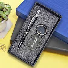 Engraving pen & keyring 
